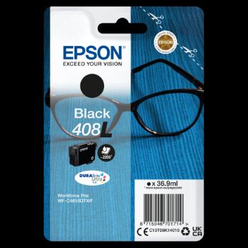 Epson 408L C13T09K14010 černá (black) originálna cartridge