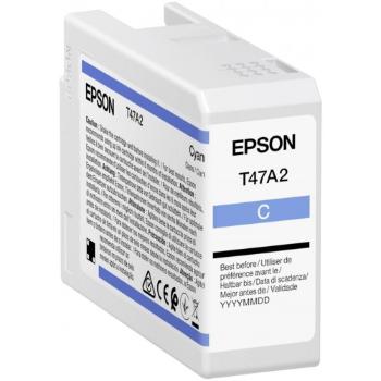 Epson T47A2 C13T47A200 azúrová (cyan) originálna cartridge