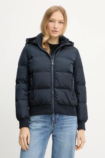 Páperová bunda Armani Exchange tmavomodrá farba, prechodná, XW000228 AF12286