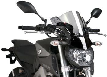 Motor plexi PUIG RAFALE füstszínű, YAMAHA MT-07-hez (2014-2019)