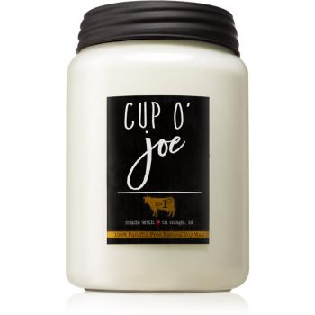 Milkhouse Candle Co. Farmhouse Cup O' Joe vonná sviečka Mason Jar 737 g