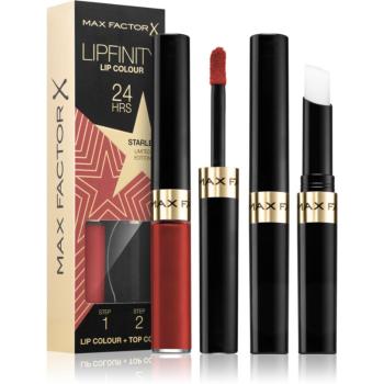 Max Factor Lipfinity Rising Stars dlouhotrvající tekutá rtěnka s balzámem odstín 88 Starlet 2 ks