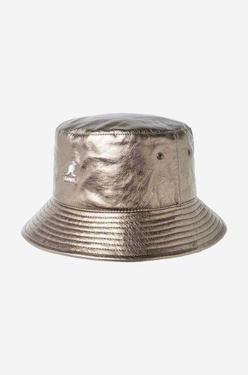 Klobúk Kangol K4377.BRONZE.CRINKLE-BRONZE.CRI, strieborná farba