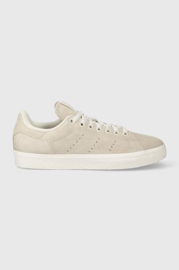 Semišové tenisky adidas Originals Stan Smith CS W béžová farba, IG0344,