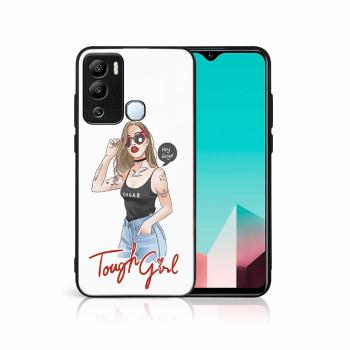 MY ART Ochranný kryt pre Infinix Hot 12i TOUGH GIRL (131)