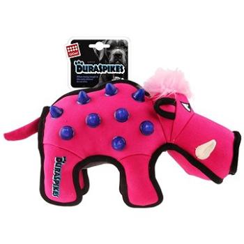 GiGwi Duraspikes textilný diviak ružový (846295064996)
