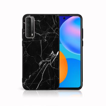 MY ART Ochranný obal Huawei P Smart 2021 BLACK MARBLE (142)