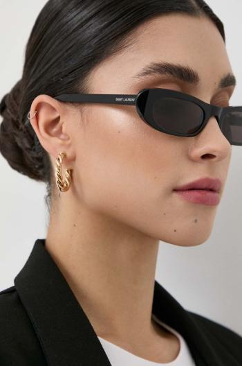 Slnečné okuliare Saint Laurent dámske, čierna farba, SL 557 SHADE