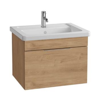 Kúpeľňová skrinka s umývadlom VitrA Mia 64,5x49,5x43,5 cm dub MIA6049D