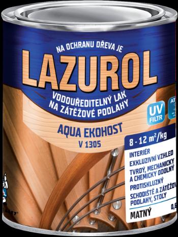 BARVY A LAKY HOSTIVAŘ LAZUROL AQUA EKOHOST V1305 - podlahový polyuretánový lak na parkety 5 kg polomatný