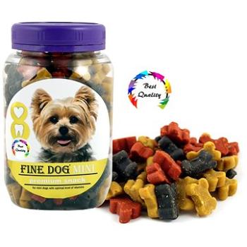 FINE DOG MINI Kostičky Soft MIX 280 g (8595657303779)