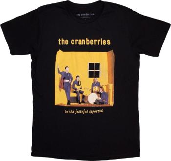 The Cranberries Tričko Faithfully Departed Unisex Black XL
