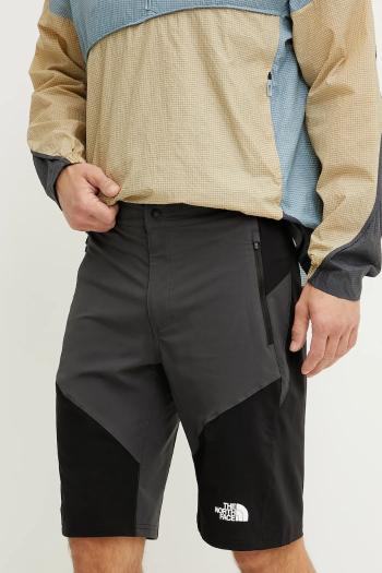 Turistické šortky The North Face Felik Slim šedá farba, NF0A825X4JK1