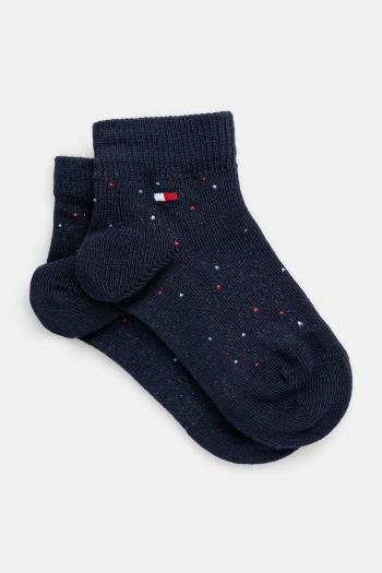 Detské ponožky Tommy Hilfiger 2-pak tmavomodrá farba, 701232720
