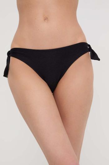 Plavkové nohavičky Pepe Jeans WAVE KNOT BIKINI čierna farba, PLB10499