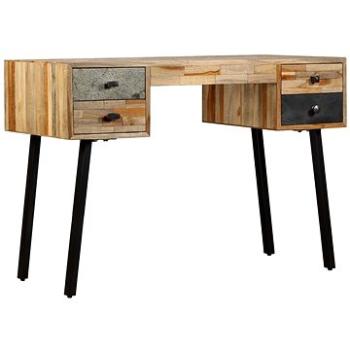 Písací stôl, masívny recyklovaný teak 110x50x76 cm