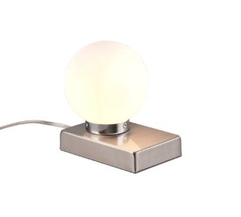 Stolová lampa Trio Davi Ii nikel 590100107
