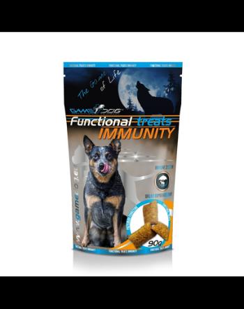 GAME DOG Functional Treats Immunity 90 g biscuiti pentru caini, pentru stimularea imunitatii