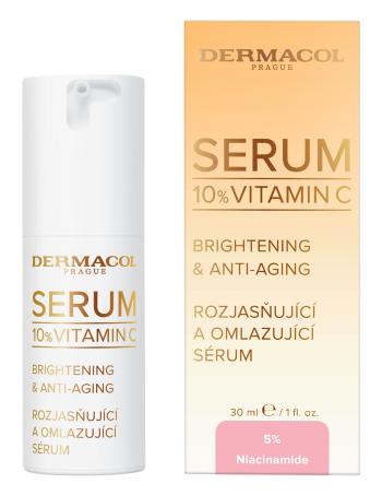 Dermacol Rozjasňujúce a omladzujúce sérum s vitamínom C (Brightenning & Anti-Aging Serum) 30 ml
