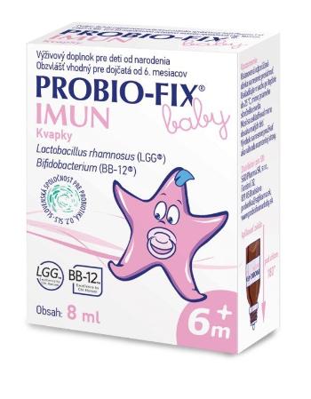 PROBIO-FIX IMUN baby kvapky na podporu správneho trávenia, 1x8ml