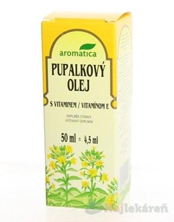 Aromatica pupalkový olej s beta-karotenem a vitamínem E 50 ml