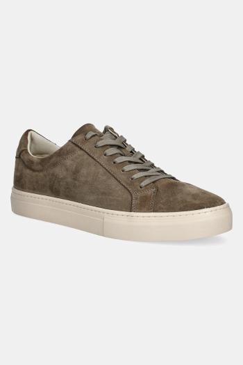 Semišové tenisky Vagabond Shoemakers PAUL 2.0 zelená farba, 5383-040-72
