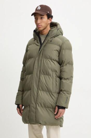 Bunda Superdry pánska, zelená farba, zimná, M5011917A-8MI