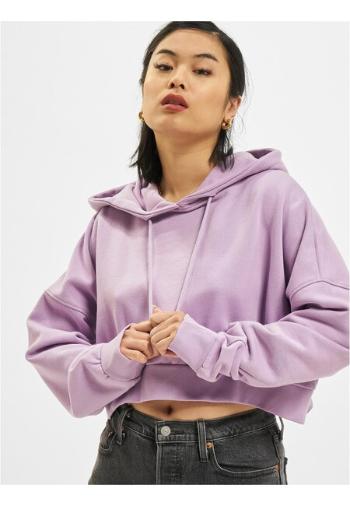 DEF Cropped Hoody purple - XL