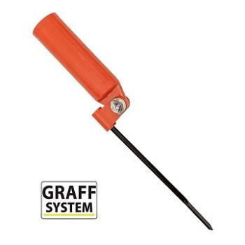 Graff Držiak prútu sklopný Oranžový (8594185853848)