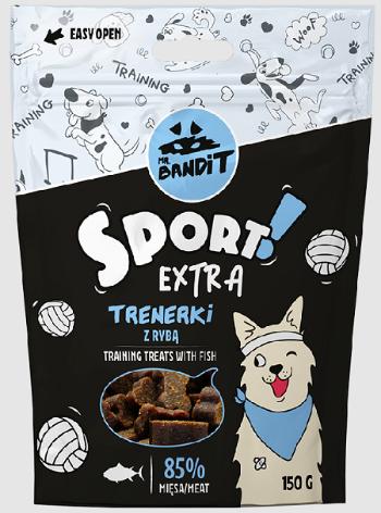 Mr. Bandit sport extra with fish training treats - maškrta pre psy 150g