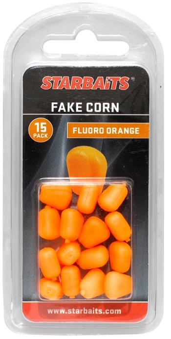 Starbaits plávajúca kukurica floating fake corn xl 10 ks - oranžová