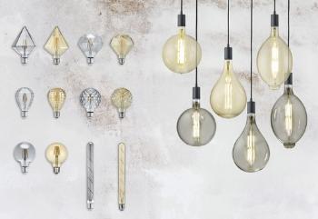 LED žiarovka Trio Globe amber TR 988-679