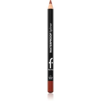 flormar Waterproof Lipliner vodeodolná ceruzka na pery odtieň 211 Classical Brown 1.14 g
