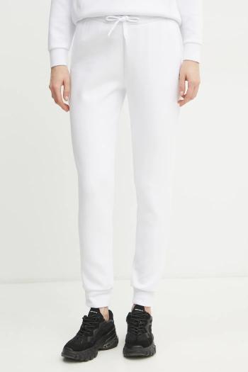 Tepláky Armani Exchange dámske, biela farba, jednofarebné, XW000824 AF10818