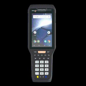 Datalogic Skorpio X5, 1D, imager, Func. Num., Gun, BT, Wi-Fi, NFC, Android, GMS, ext. bat.