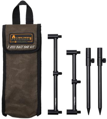 Prologic set vidličiek a hrázd avenger rod buzz bar kits carrycase 2