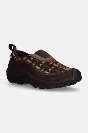 Topánky Merrell 1TRL Jungle Moc Evo Woven Se dámske, hnedá farba, J007286