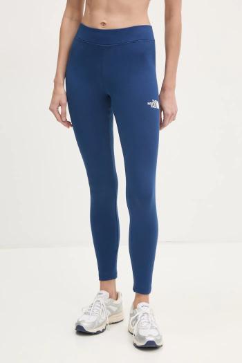 Legíny The North Face Simple Dome dámske, tmavomodrá farba, jednofarebné, NF0A8C1XD1R1