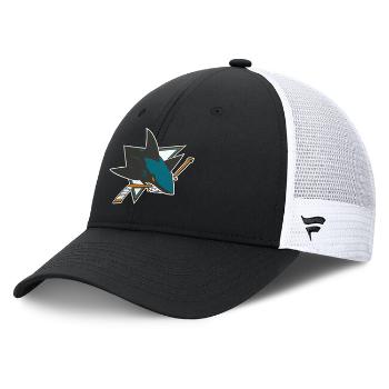 Fanatics NHL Authentic Pro Rink Structured Adjustable Snapback San Jose Sharks Black/White - UNI