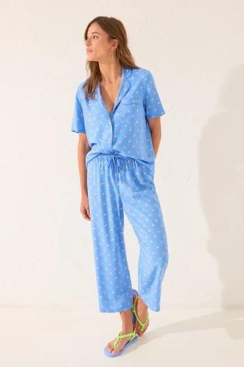 Pyžamo women'secret dámske, modrá farba, 4852091