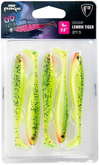 Gumicsali FOX Rage Slick Shad Ultra UV 9cm 5 db