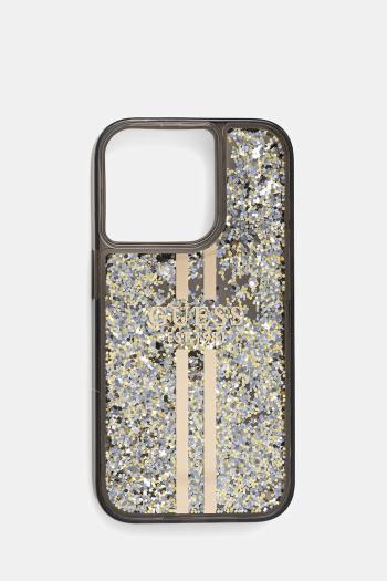 Puzdro na mobil Guess iPhone 15 Pro 6.1" čierna farba, GUHCP15LLFCSEGK