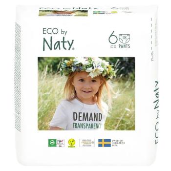 ECO BY NATY Naťahovacie plienkové nohavičky XL 16+ kg 18 kusov