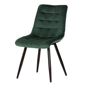 Jedálenská stolička Autronic 50x87 cm zelená látka CT-384 GRN4