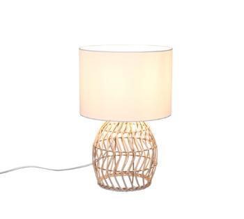 Stolová lampa Reality Rike prírodná R51131036