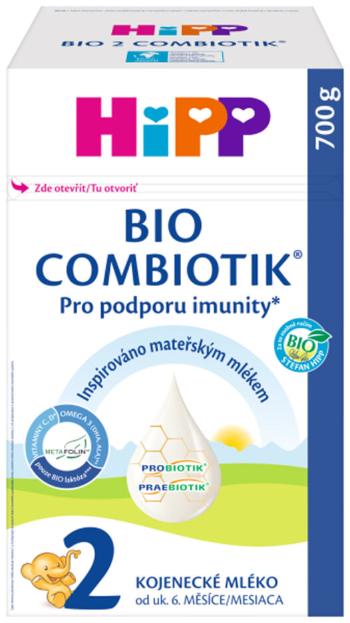 HiPP 2 BIO Combiotik 700 g,HiPP 2 BIO Combiotik pokračovacia mliečna dojčenská výživa , od uk. 6. mesiace, 700 g