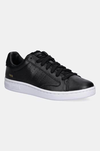 Kožené tenisky K-Swiss LOZAN KLUB LTH čierna farba, 07263.068.M