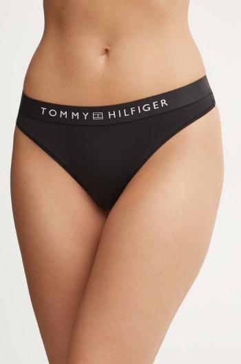 Tangá Tommy Hilfiger čierna farba, UW0UW05510