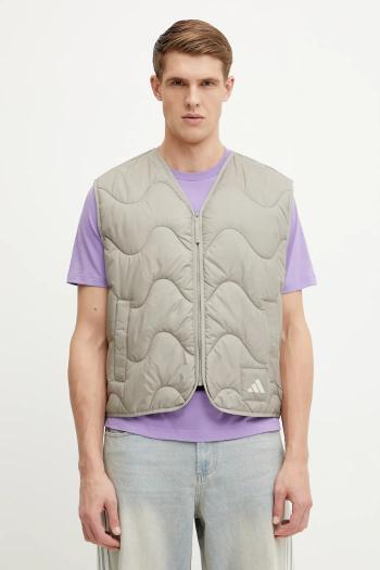 Vesta adidas NUGANIC pánska, béžová farba, prechodná, JD1093