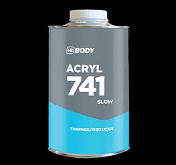HB BODY 741 - Akrylátové riedidlo pomalé pomalé 1 L